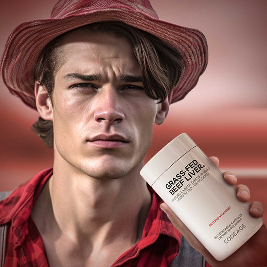 CODEAGE Grass Fed Beef Liver 180s - MarshallsHealthShop