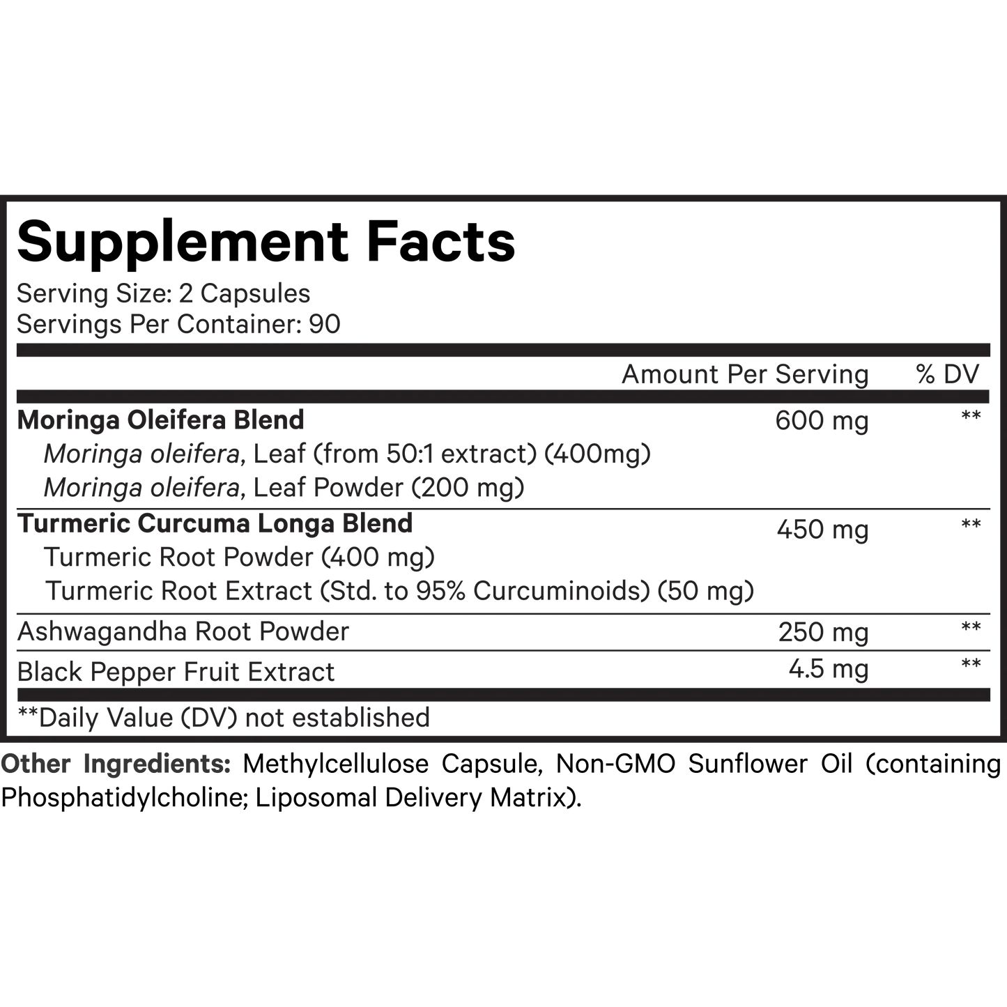 CODEAGE Liposomal Moringa+ 180s - MarshallsHealthShop