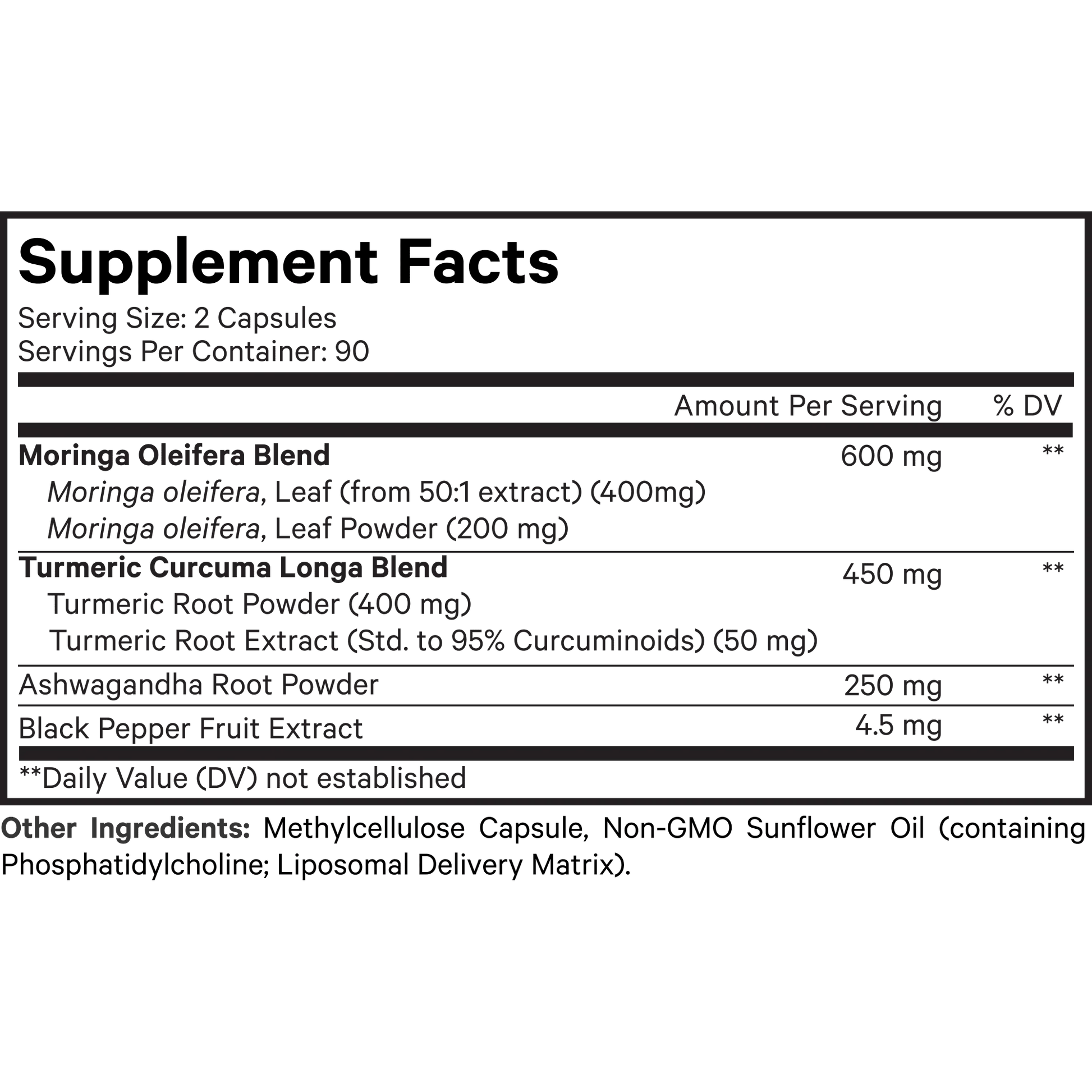 CODEAGE Liposomal Moringa+ 180s - MarshallsHealthShop