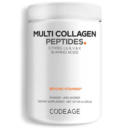 CODEAGE Multi Collagen Peptides Protein Powder - MarshallsHealthShop