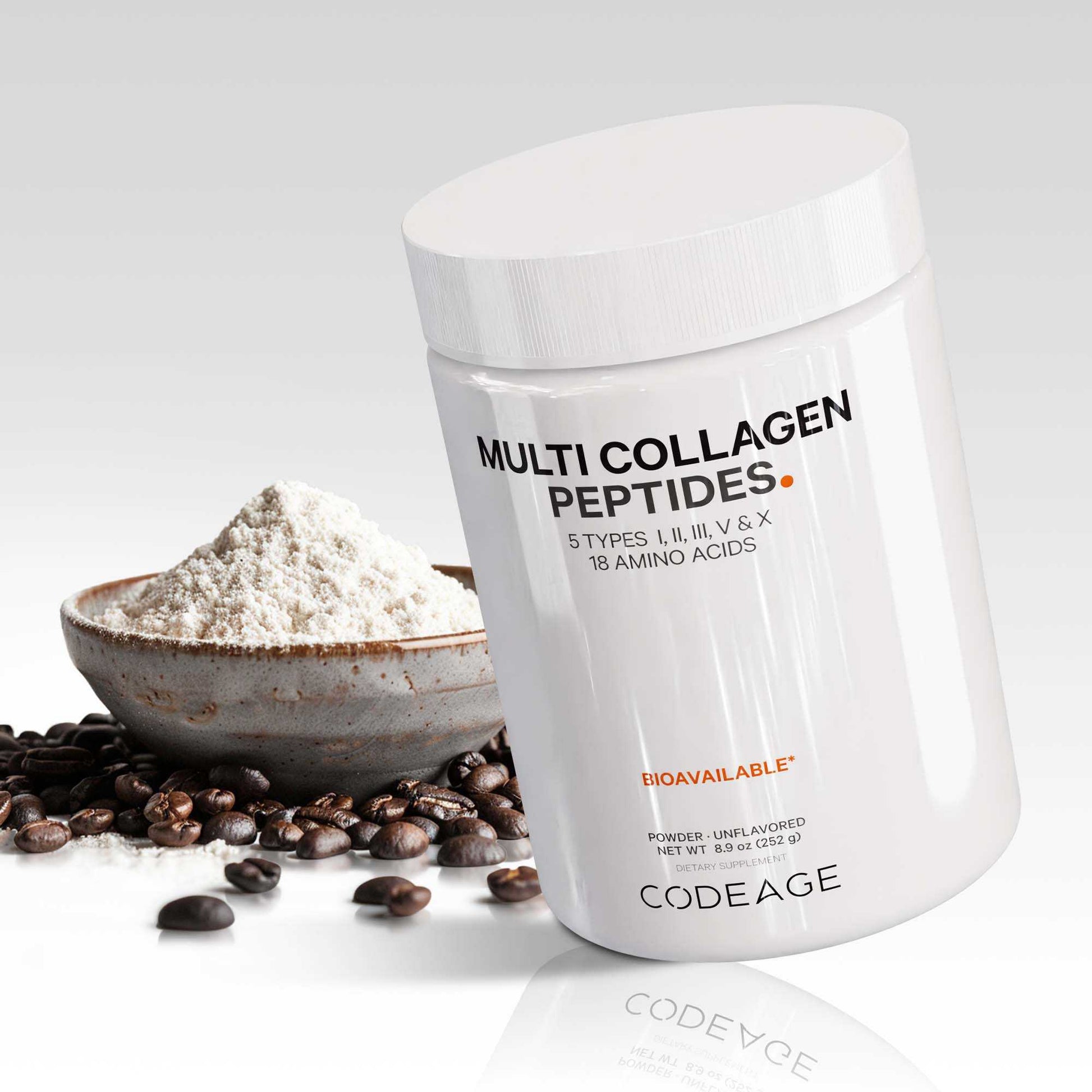 CODEAGE Multi Collagen Peptides Protein Powder - MarshallsHealthShop