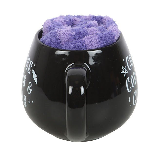 Coffee Coffin & Covens Mug And Socks Set - MarshallsHealthShop