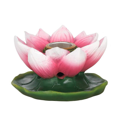 Colourful Lotus Backflow Burner - MarshallsHealthShop