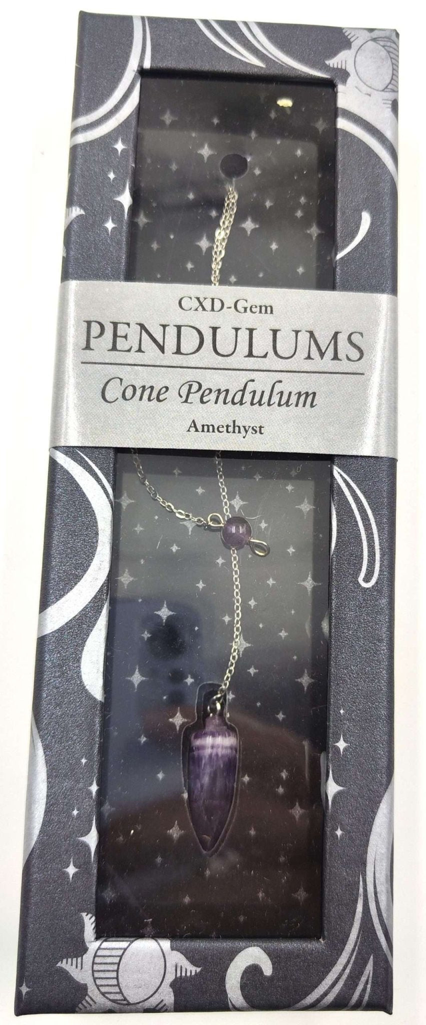 Cone Pendulum Amethyst - MarshallsHealthShop