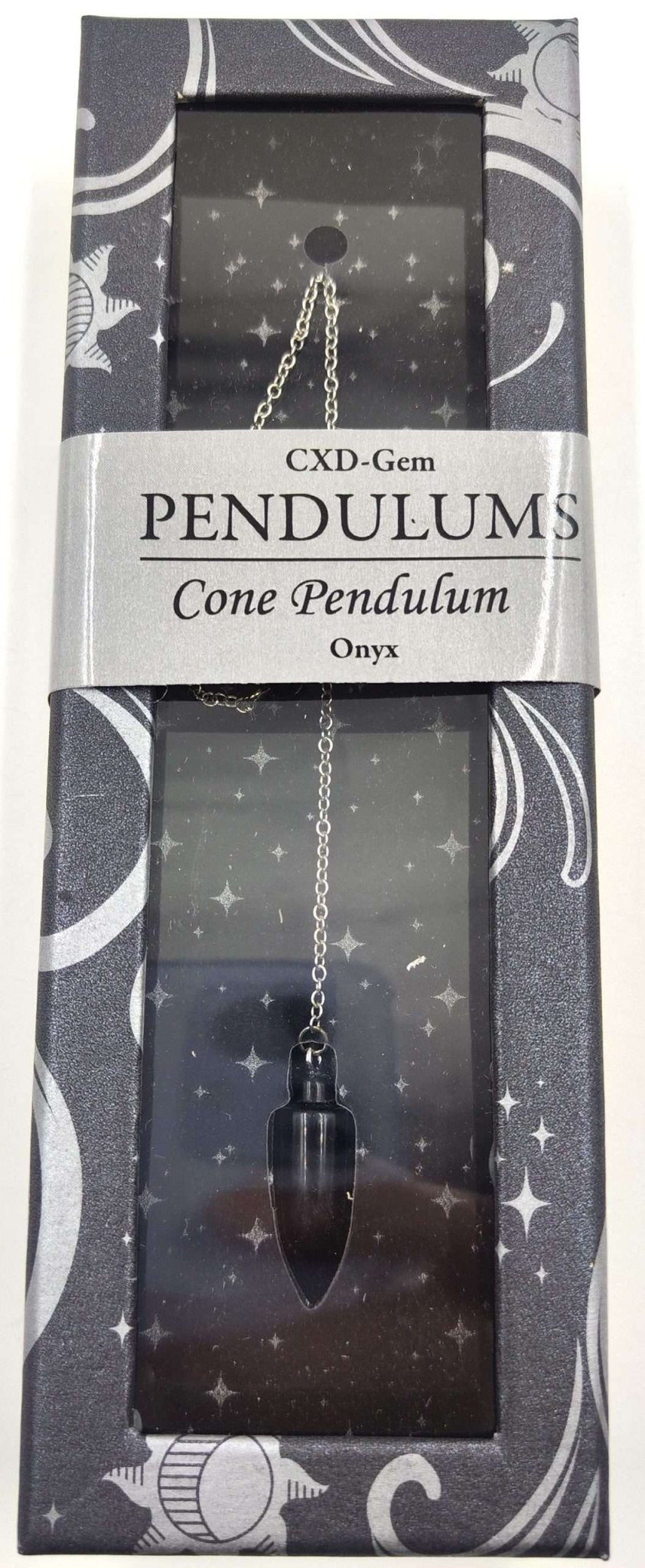 Cone Pendulum Black Onyx - MarshallsHealthShop