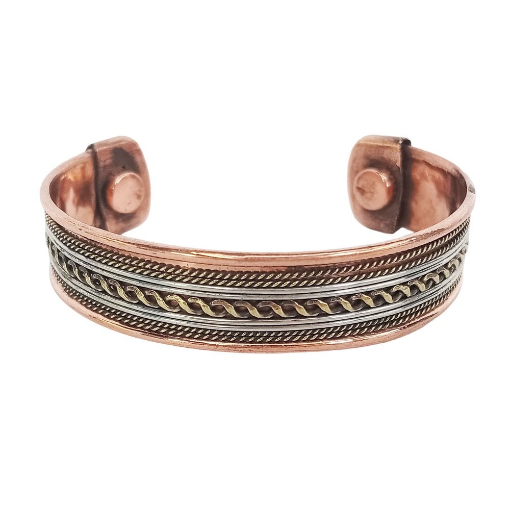 Copper Cuff Magnetic Bracelet - MarshallsHealthShop