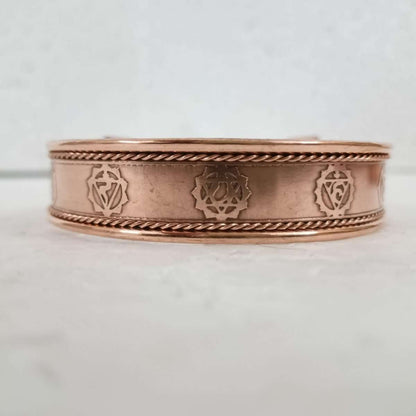 Copper Magnetic Bracelet Chakras - MarshallsHealthShop