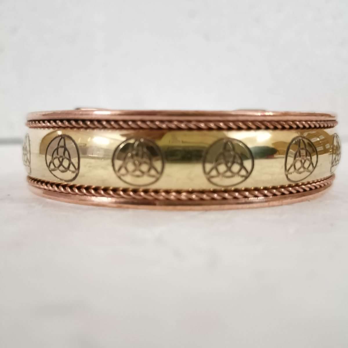 Copper Magnetic Bracelet Triquetra - MarshallsHealthShop