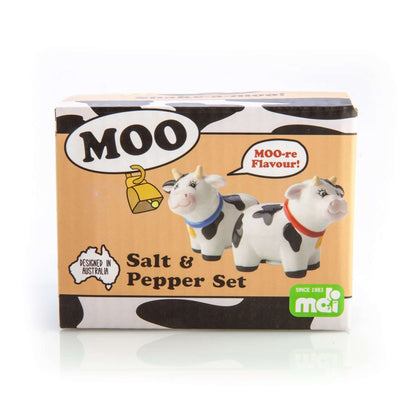 Cow Salt & Pepper Set - MarshallsHealthShop