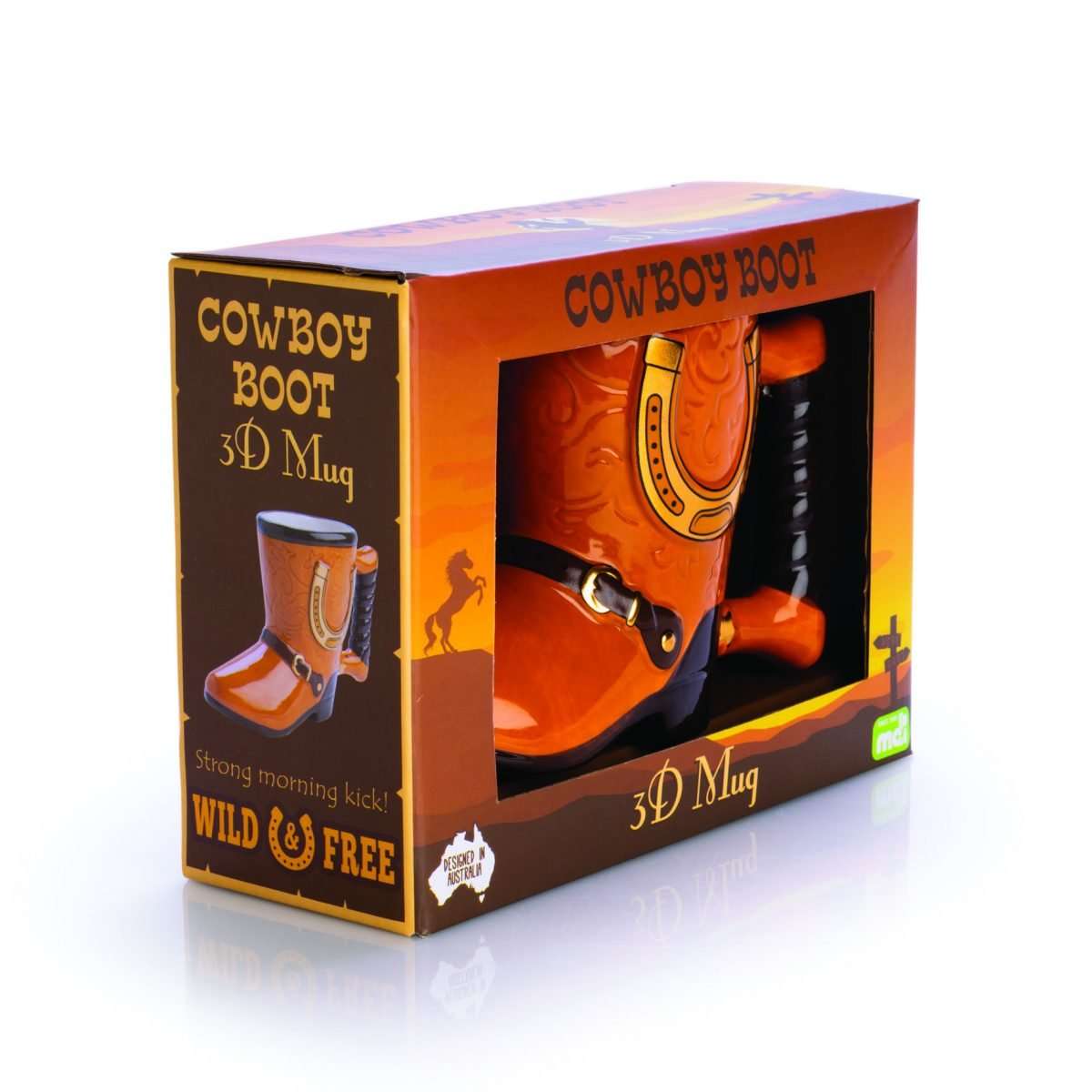 Cowboy Boot 3D Mug - MarshallsHealthShop