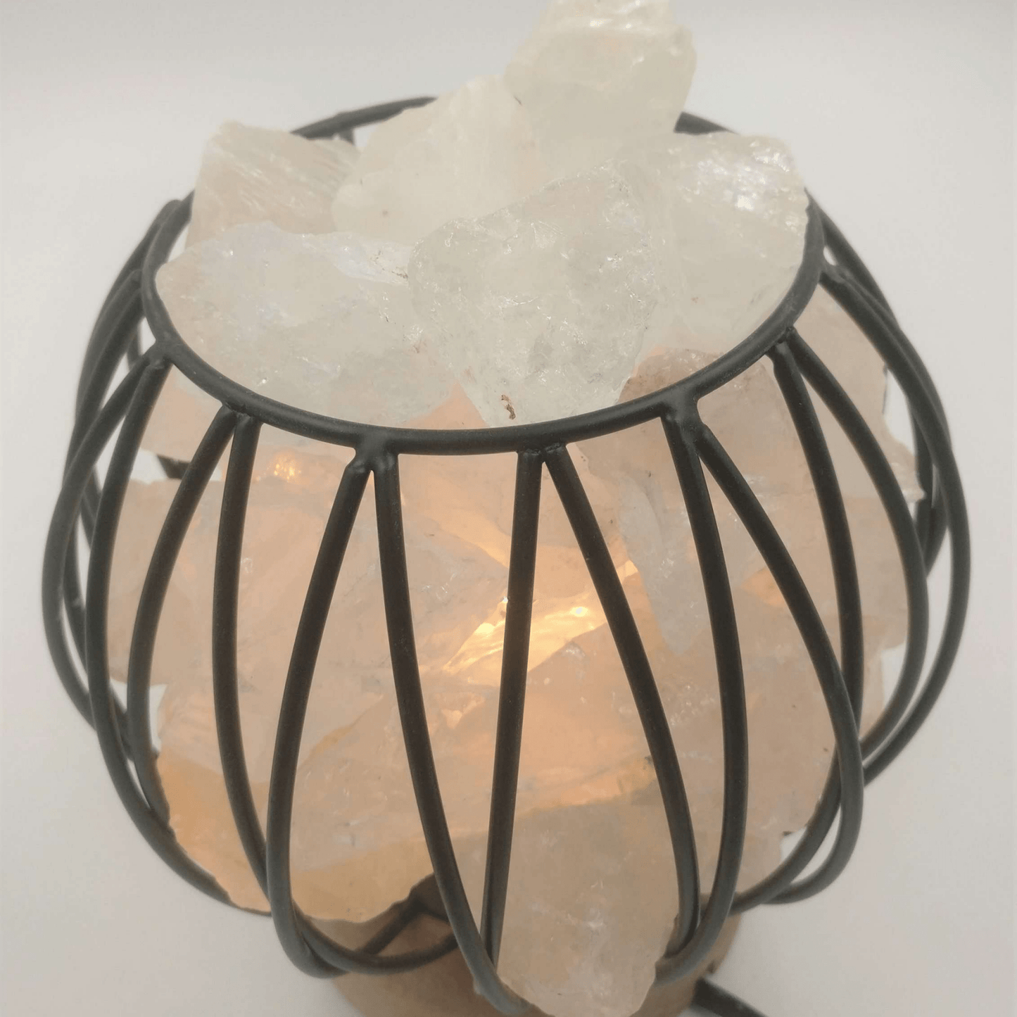 Crystal Cage Clear Quartz Soul Cleanser - MarshallsHealthShop