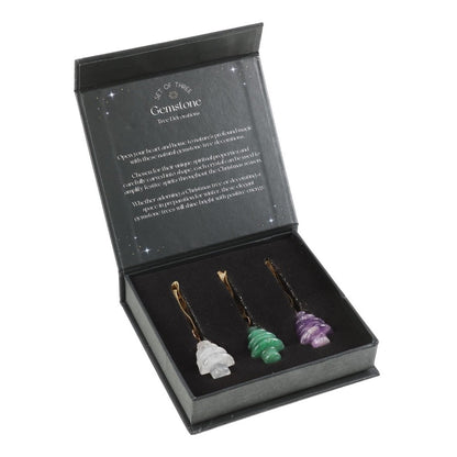 Crystal Christmas Tree Decorations (Set of 3) - MarshallsHealthShop