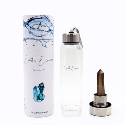 Crystal Point Bottle Smoke Quartz - MarshallsHealthShop