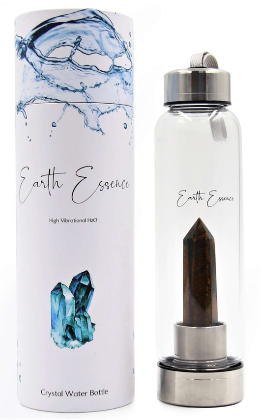 Crystal Point Bottle Tiger Eye - 1st Stop Marshall's Health Shop, Gift Shop! - Heath and Natural Therapy New Brighton Christchurch - Naturopath