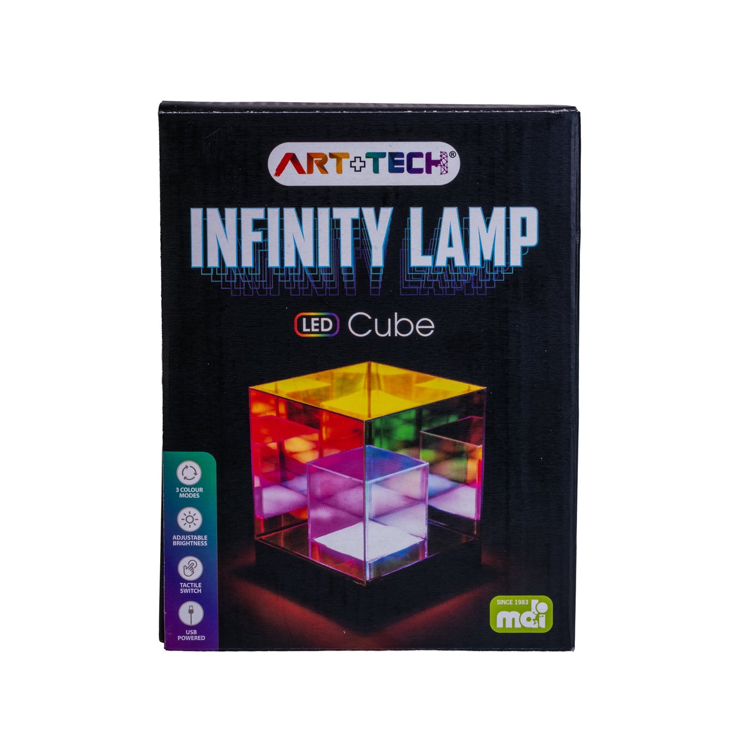 Cube Infinity Lamp - 1st Stop Marshall's Health Shop, Gift Shop! - Heath and Natural Therapy New Brighton Christchurch - Naturopath