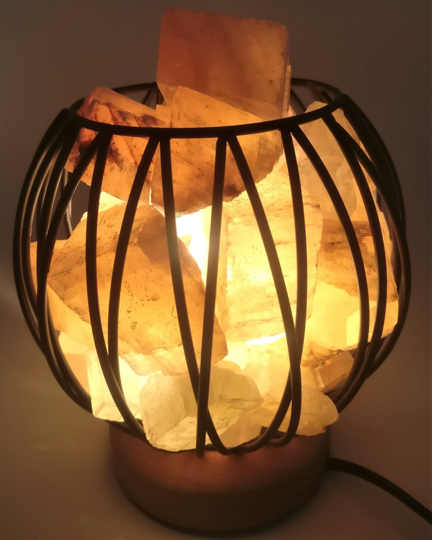 Cystal Energy Cage Calcite Cleansing & Healing - MarshallsHealthShop