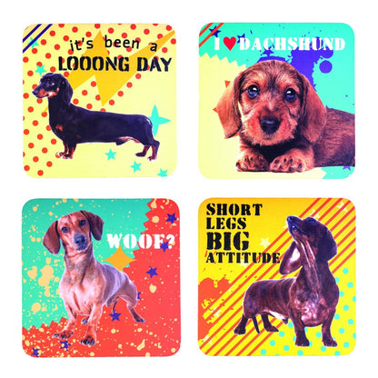 Dachshund Coasters Set - MarshallsHealthShop