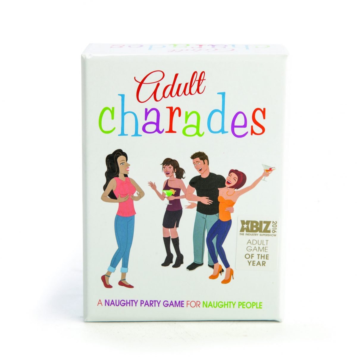 Adult Charades Game
A re-imagining of the classic game to make a naughty party game for naughty people
Players act out rude suggestions and their teammates try to guess as many answers as possible within the time limit
Game includes 80 Charade cards with 6 charades each, a one-minute timer and a score pad
9.5(L) x 4(W) x 12(H) cm
Colour box

1st Stop, Marshall's Health Shop, Gift Shop!

SKU: KG-ACG