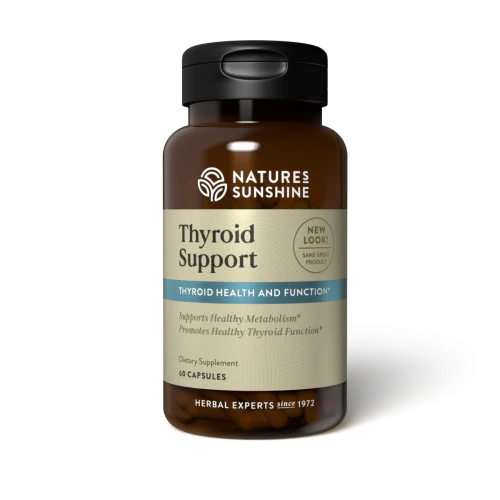 Natures Sunshine Thyroid Support 60 Capsules