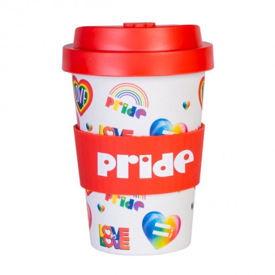 Eco-to-Go Bamboo Cup - Rainbow Pride