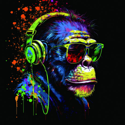Pop Art Chimpanzee Headphones Framed PVC (44893)
1st Stop, Marshall's Health Shop, Gift Shop!

SKU: PA6