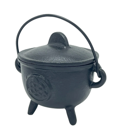 Triquetra Cast Iron Cauldron