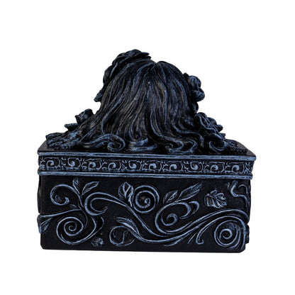 Dead Beautiful Tarot Box
DESCRIPTION
Charming Day of the Dead inspired sugar skull lady adorns the lid.
Perfectly sized for tarot cards, jewelry, and keepsakes.
Crafted with gothic details and spooky elegance in every swirl.
Makes a unique gift for tarot fans and lovers of the uncanny.
Adds quirky personality and dark beauty to any space.
1st Stop, Marshall's Health Shop, Gift Shop!