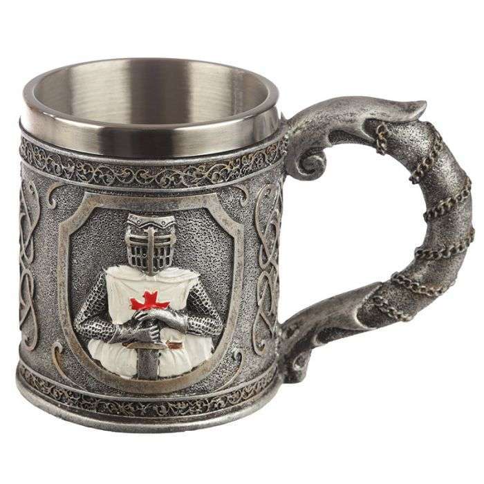 Decorative Crusader Knight Tankard - MarshallsHealthShop