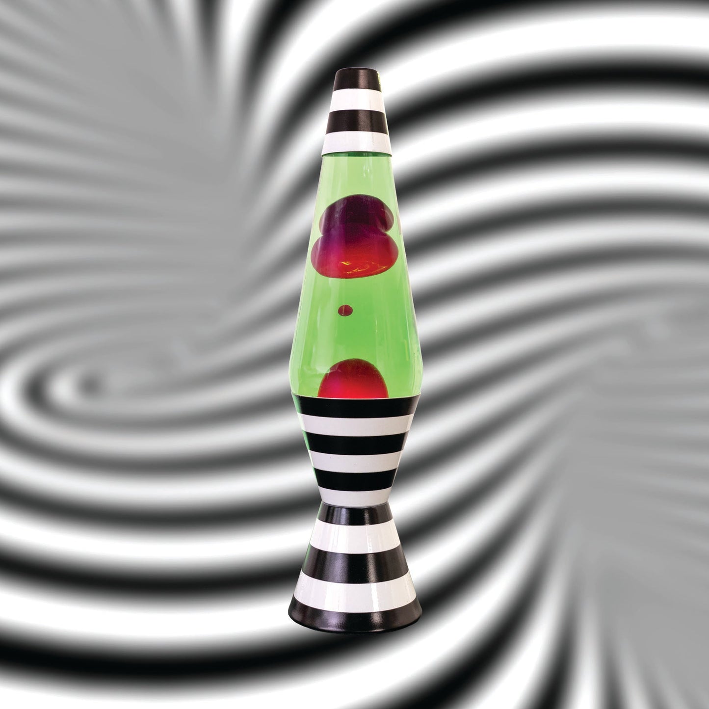 Diamond Motion Lamp Black and White Stripes - MarshallsHealthShop