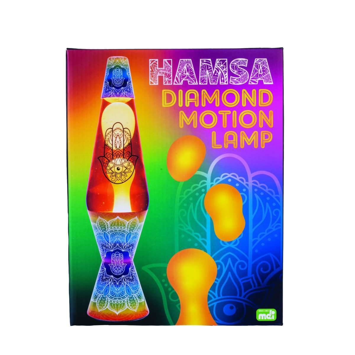 Diamond Motion Lamp Hamsa - MarshallsHealthShop