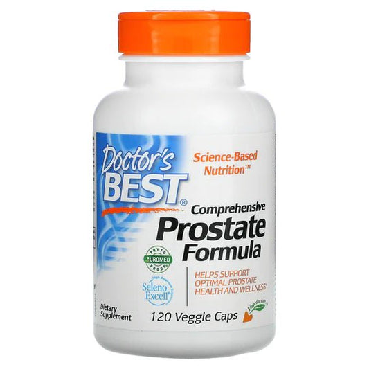 Doctor's Best Comprehensive Prostate Formula, 120 Veggie Caps - 1st Stop Marshall's Health Shop, Gift Shop! - Heath and Natural Therapy New Brighton Christchurch - Naturopath