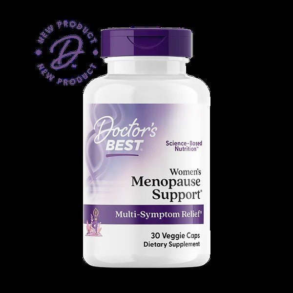 Doctor's Best Women's Menopause Support, 30 Veggie Caps - MarshallsHealthShop