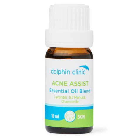 Dolphin Clinic Acne Assist Blend Essential Oil 10ml - MarshallsHealthShop