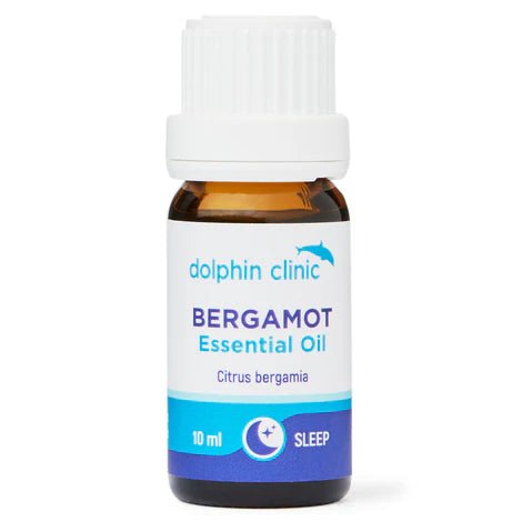 Dolphin Clinic Bergamot Pure Essential Oil 10ml - 1st Stop Marshall's Health Shop, Gift Shop! - Heath and Natural Therapy New Brighton Christchurch - Naturopath