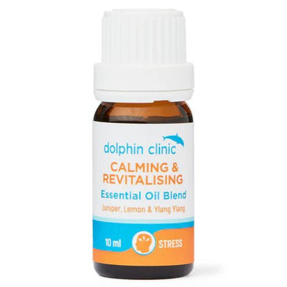 Dolphin Clinic Calming and Revitalising Blend Essential Oil 10ml - 1st Stop Marshall's Health Shop, Gift Shop! - Heath and Natural Therapy New Brighton Christchurch - Naturopath