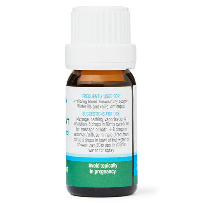 Dolphin Clinic Decongestant Blend Essential Oil 10ml - 1st Stop Marshall's Health Shop, Gift Shop! - Heath and Natural Therapy New Brighton Christchurch - Naturopath