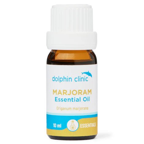 Dolphin Clinic Marjoram Pure Essential Oil 10ml - 1st Stop Marshall's Health Shop, Gift Shop! - Heath and Natural Therapy New Brighton Christchurch - Naturopath