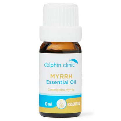 Dolphin Clinic Myrrh Pure Essential Oil 10ml - 1st Stop Marshall's Health Shop, Gift Shop! - Heath and Natural Therapy New Brighton Christchurch - Naturopath