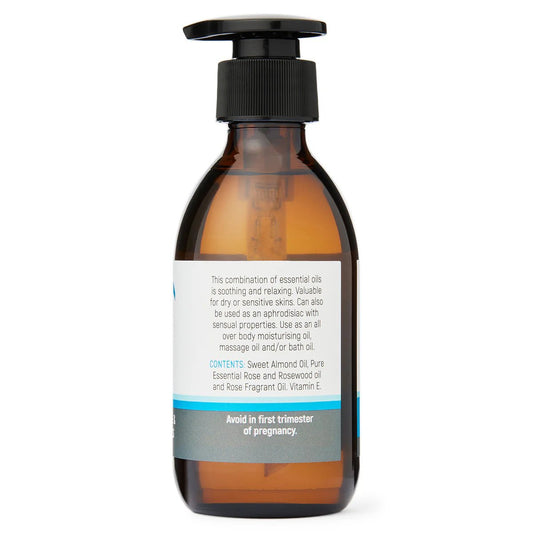 Dolphin Clinic Rose Massage Oil 200ml - 1st Stop Marshall's Health Shop, Gift Shop! - Heath and Natural Therapy New Brighton Christchurch - Naturopath