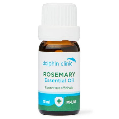 Dolphin Clinic Rosemary Pure Essential Oil 10ml - 1st Stop Marshall's Health Shop, Gift Shop! - Heath and Natural Therapy New Brighton Christchurch - Naturopath
