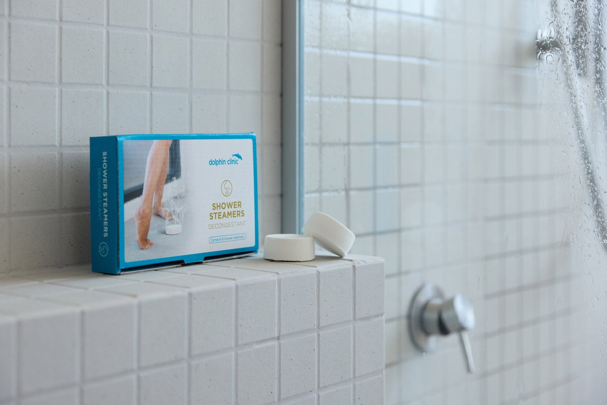 Dolphin Clinic Shower Steamer - Decongestant - MarshallsHealthShop