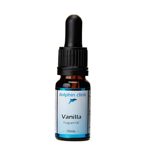 Dolphin Clinic Vanilla Fragrant Oil 10ml - 1st Stop Marshall's Health Shop, Gift Shop! - Heath and Natural Therapy New Brighton Christchurch - Naturopath