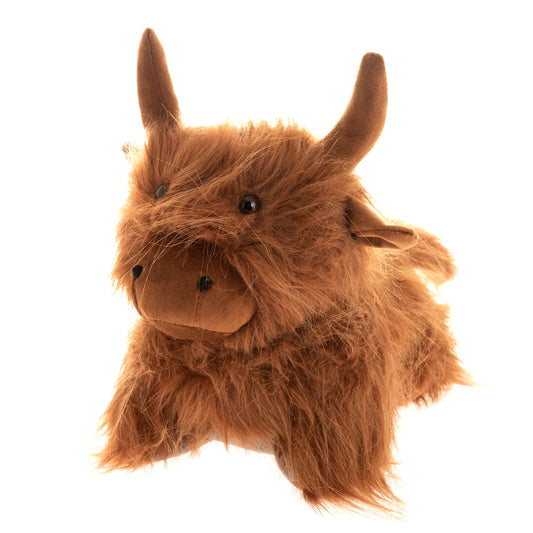 Door Stop Highland Cow - 1st Stop Marshall's Health Shop, Gift Shop! - Heath and Natural Therapy New Brighton Christchurch - Naturopath