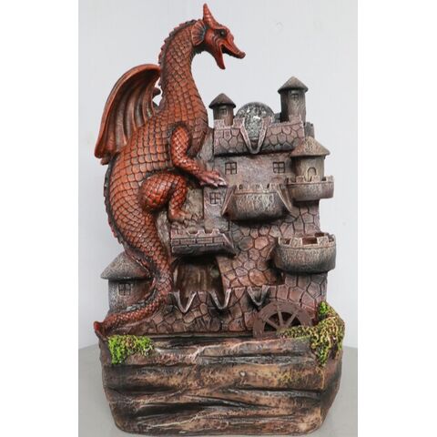 Dragon & Cottage Indoor Water Feature - 1st Stop Marshall's Health Shop, Gift Shop! - Heath and Natural Therapy New Brighton Christchurch - Naturopath