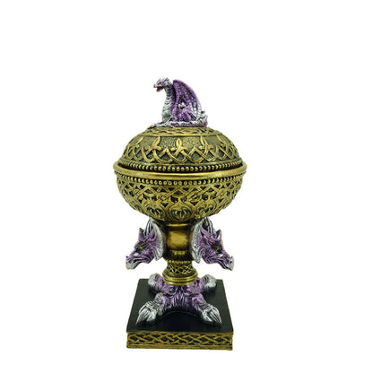Dragon Trinket Box Purple - MarshallsHealthShop