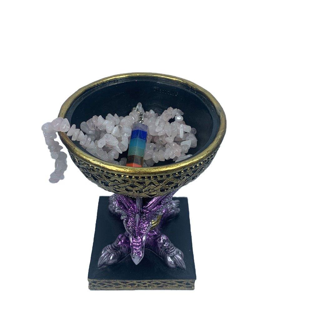 Dragon Trinket Box Purple - MarshallsHealthShop