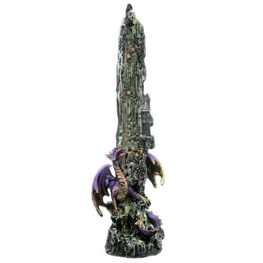 Dragon Waterfall Upright Ashcatcher Incense Burner - 1st Stop Marshall's Health Shop, Gift Shop! - Heath and Natural Therapy New Brighton Christchurch - Naturopath