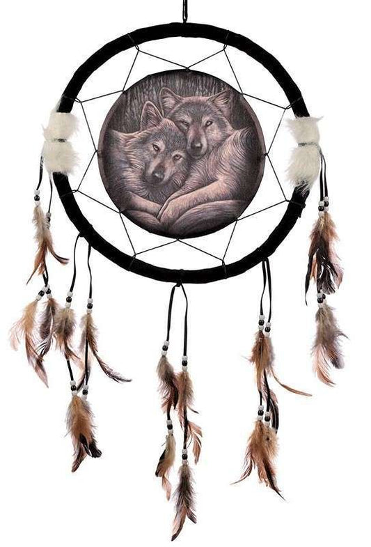 Dreamcatcher, Loyal companions - 33cm - Lisa Parker - 1st Stop Marshall's Health Shop, Gift Shop! - Heath and Natural Therapy New Brighton Christchurch - Naturopath