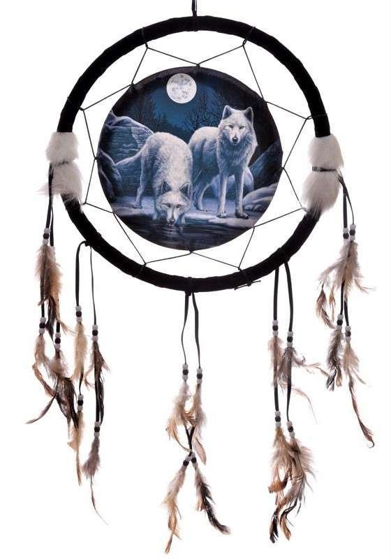 Dreamcatcher Warriors of Winter 33cm - 1st Stop Marshall's Health Shop, Gift Shop! - Heath and Natural Therapy New Brighton Christchurch - Naturopath