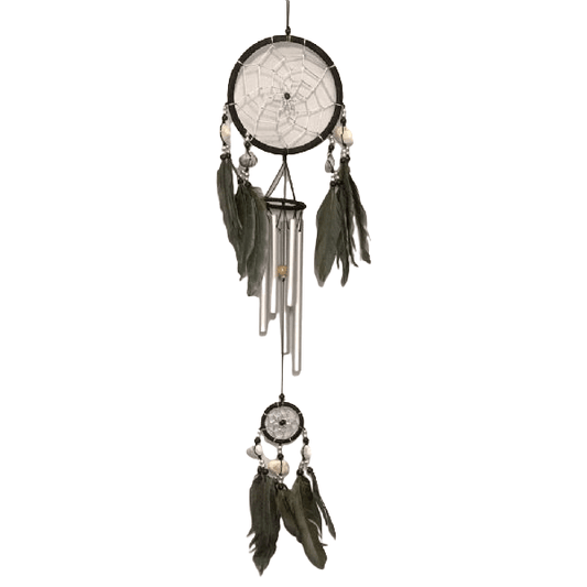 Dreamcatcher Wind Chime Black - MarshallsHealthShop